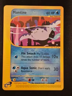 Pokemon TCG Mantine 77 Skyridge Mint Near Mint (non-holo) - Image 1
