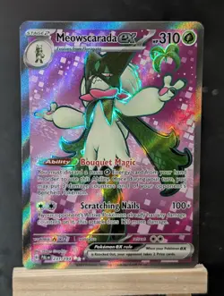 2023 Pokemon PALen Paldea Evolved 231/193 Meowscarada ex - Image 1