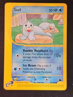 Pokemon TCG Seel 95 Skyridge Mint Near Mint (non-holo) - Image 1