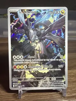 N’s Zekrom 031 PROMO BLACK STAR HOLO Ascended Heroes ETB Pokemon English QTY EN - Image 2