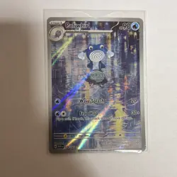 Pokemon Company Poliwhirl 176/165 SV 151 Illustration Rare Holo English HP 90 - Image 2