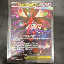 NM Mega Floette EX 117/086 Secret Rare Full Art Holo Pokemon TCG ENG - Image 3