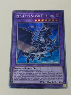 Yugioh Red-Eyes Slash Dragon x 3 - 1st Edition Starlight Rare NM - Free Holo - B - Image 4