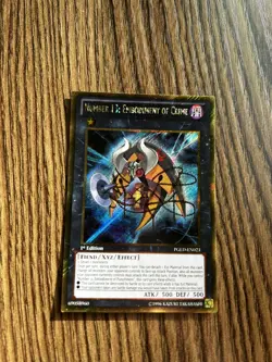 Number 13: Embodiment of Crime PGLD-EN023 Premium Gold 1st Edition Foil VLP - Image 1