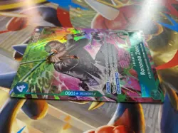 One Piece OP15 Roronoa Zoro OP13-037 TR Foil - (Treasure Rare) English Mint - Image 2
