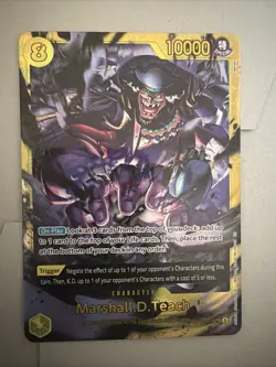 Marshall.D.Teach SEC op16-119 The time of battle ONE PIECE TCG OP-16 - Image 1