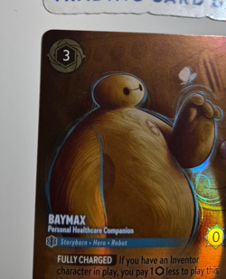 Disney Lorcana Azurite Sea Enchanted Baymax Personal Healthcare Companion Rare - Image 5