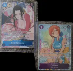 One Piece Boa Hancock & O-Nami Sealed Promo Cards Illustration Box OP TCG - Image 1
