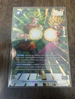 Kale FB08-032 Alternate Art Saiyan's Pride Dragon Ball English Card Fusion World - Image 1