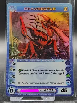 Chaotic Card : Crawsectus Dawn Of Perim First Edition Super Rare Creature - Image 1