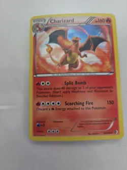 Charizard Holo 20/149 Boundaries Crossed Rare Pokemon Card 2012 Black White LP - Image 1