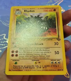 Rhydon 45/64 Jungle 1999 Pokemon Card NM+ - Image 4