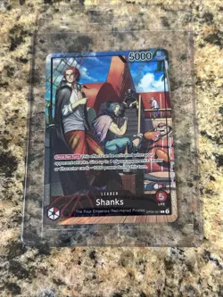 Shanks (2025 PSA Magazine Promo) OP09-001 One Piece Promotion Cards Foil Sealed - Image 1