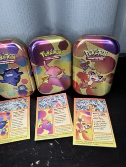 Pokemon 151 Mini Tin Full Artwork Set 10 tins - Including ART CARD ONLY - Image 5