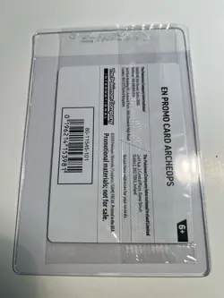 Exclusive Pokemon Chicago Field Museum Fossil Exhibit Archeops Promo Card SEALED - Image 2