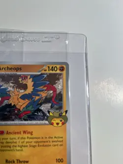 Exclusive Pokemon Chicago Field Museum Fossil Exhibit Archeops Promo Card SEALED - Image 4