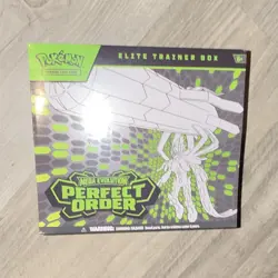 Pokemon TCG Mega Evolution – Perfect Order Elite Trainer Box English 40 Cards - Image 1