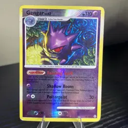 Gengar 18/100 Reverse Holo Rare Stormfront Pokemon Card - Image 1