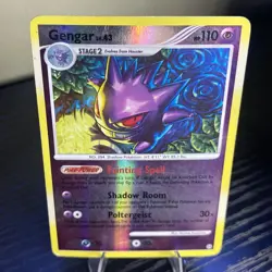 Gengar 18/100 Reverse Holo Rare Stormfront Pokemon Card - Image 2