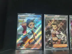 Lot Of 4 Pokemon Cards Full Art Adaman,Allister,Nemona, Professor - Image 2