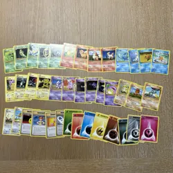 Lot of 40 Pokemon XY Evolutions Cards LP Lightly Played Condition No Duplicates - Image 1