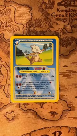 Pokemon TCG Funskool Indian Marowak Card - Image 1
