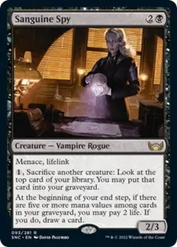 Sanguine Spy - Near Mint MTG Streets of New Capenna - Image 1