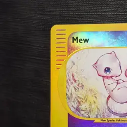 Pokemon 2002 Expedition Mew reverse hollow Card 19/165 Rare - Image 5