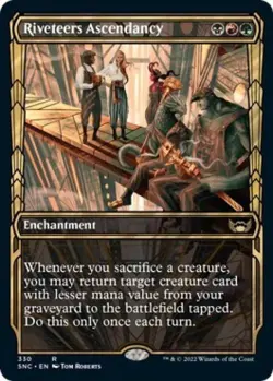 Riveteers Ascendancy (Showcase) - Near Mint MTG Streets of New Capenna - Image 1