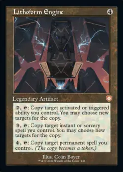 MTG Lithoform Engine, NM-Mint, English Commander: The Brothers' War - Image 1