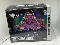Foundations Collector Booster Box MTG New Sealed English Magic the Gathering - Image 1