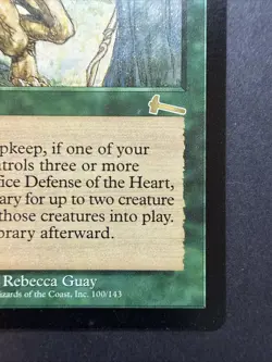 Defense of the Heart Urza's Legacy #100 - Image 4