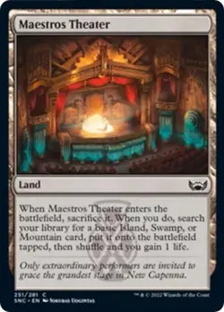 Maestros Theater - Near Mint MTG Streets of New Capenna - Image 1