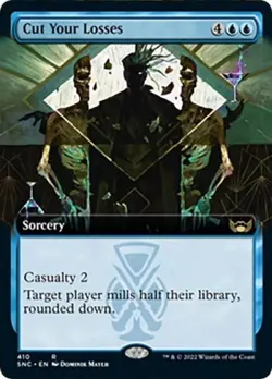 Cut Your Losses (Extended Art) - Near Mint MTG Streets of New Capenna - Image 1