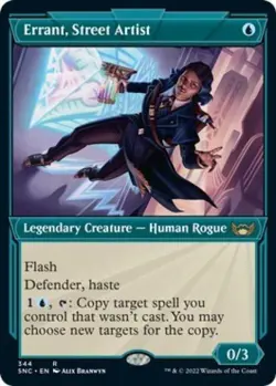 Errant, Street Artist (Showcase) - Near Mint MTG Streets of New Capenna - Image 1