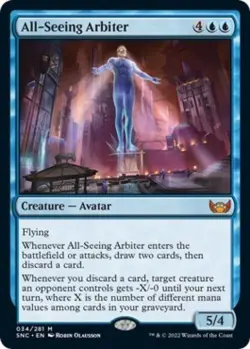 All-Seeing Arbiter - Near Mint MTG Streets of New Capenna - Image 1