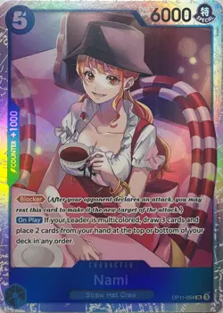 Nami SR OP11-054 - A Fist of Divine Speed - One Piece TCG - Image 1