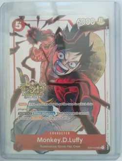 Monkey.D.Luffy - ST01-012 (3rd Anniversary Tournament 3 Brothers Pack) ST01-012 - Image 1