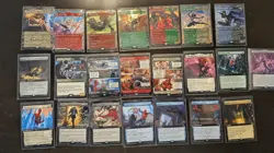 MTG Marvel Spider-Man Borderless FOIL Lot 21 Cards Gwenom Peter Parker NM(Lot8) - Image 1
