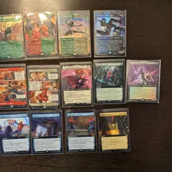 MTG Marvel Spider-Man Borderless FOIL Lot 21 Cards Gwenom Peter Parker NM(Lot8) - Image 3