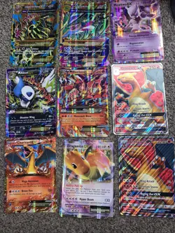 X9 Pokemon Jumbo Card Lot Primal Groudon Mega Rayquaza ALL MP & MORE (READ DESC) - Image 1