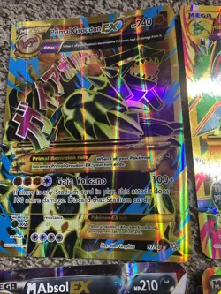 X9 Pokemon Jumbo Card Lot Primal Groudon Mega Rayquaza ALL MP & MORE (READ DESC) - Image 2