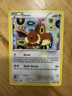 Eevee BW94 Black & White Holo Promo Pokemon Card TCG NM - Image 1