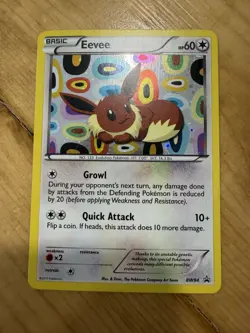 Eevee BW94 Black & White Holo Promo Pokemon Card TCG NM - Image 2