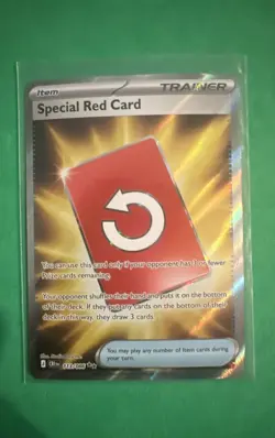 Special Red Card 113/086 Me04: Chaos Rising Holo - Image 1