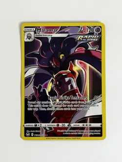 Malamar TG06/TG30 SWSH Silver Tempest Trainer Gallery Full Art Pokemon Card NM - Image 2