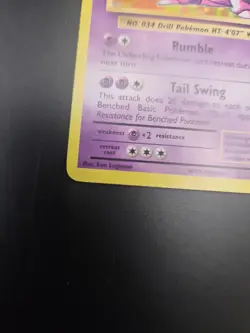 Nidoking 45/108 Holo Rare XY Evolutions Pokemon Card TCG 2016- NM - Image 3