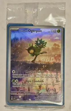 Teal Mask Ogerpon Holo Promo SV: Scarlet & Violet Promo Cards 123 NM - Image 1