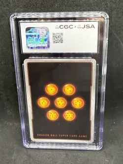 Tien Dragon Ball Super Card Signed John Burgmeier cgc 9 jsa - Image 2