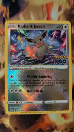 Radiant Eevee SWSH230 SWSH: Sword & Shield Promo Cards Holo - Image 1